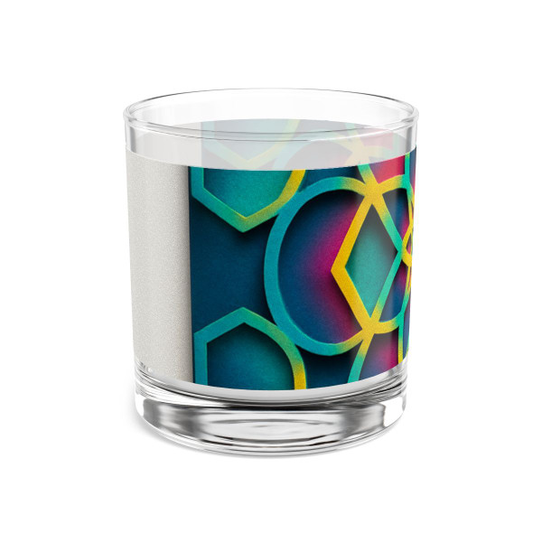 Kaleidoscope Harmony - Rocks Glass, 10oz