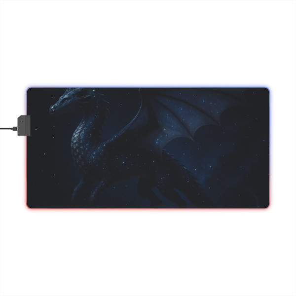Celestial Wyrm - LED Gaming Mouse Pad