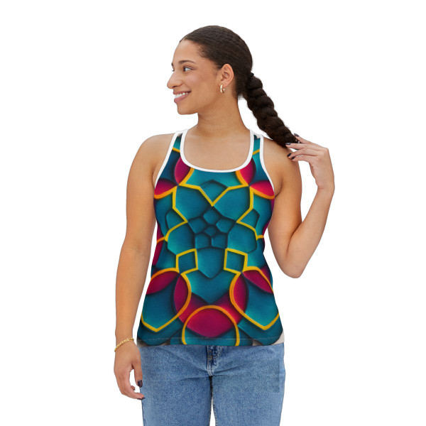Kaleidoscope Harmony - Women's Tank Top (AOP)