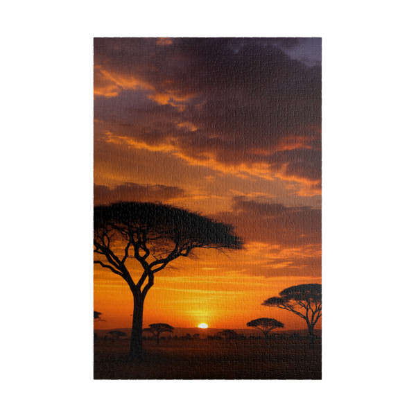 Savanna Sunset Harmony - Puzzle (110, 252, 520, 1014-piece)