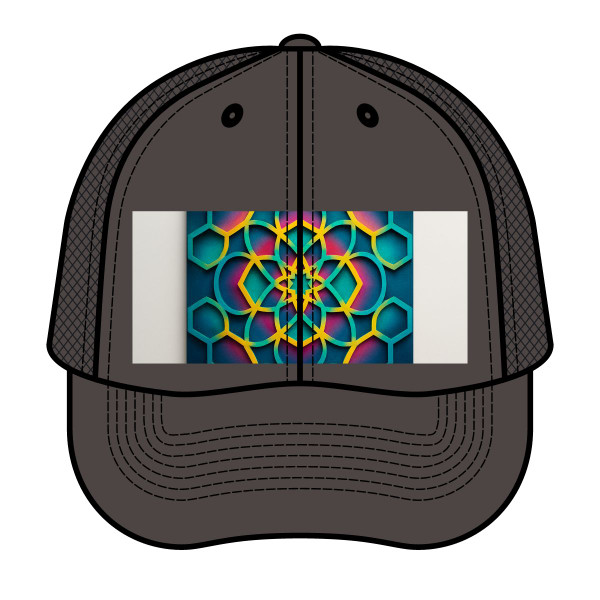 Kaleidoscope Harmony - Trucker Retro Hat
