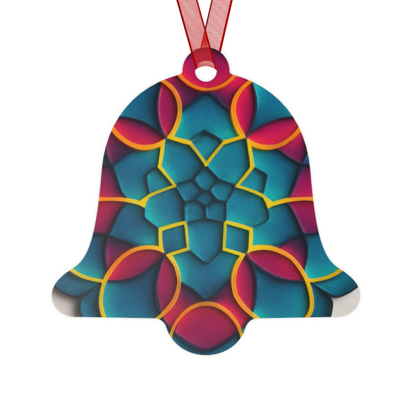 Kaleidoscope Harmony - Metal Ornaments