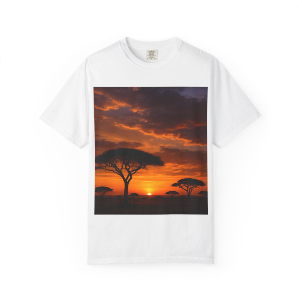 Savanna Sunset Harmony - Unisex Garment-Dyed T-shirt Savanna Sunset Harmony - Unisex Garment-Dyed T-shirt
