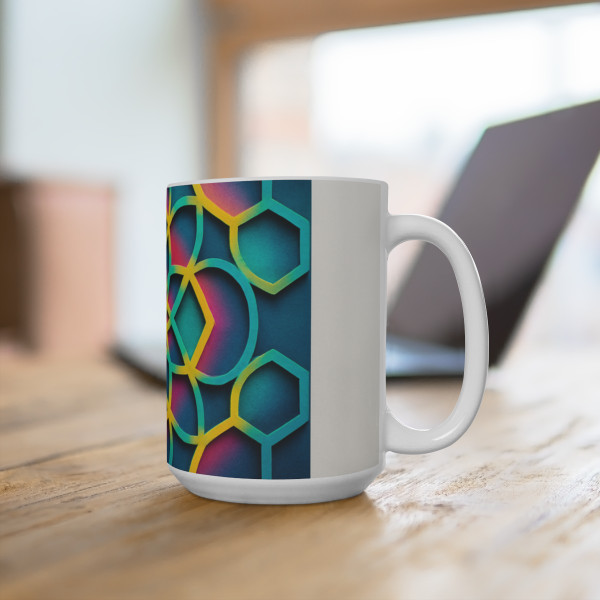 Kaleidoscope Harmony - Mug 15oz
