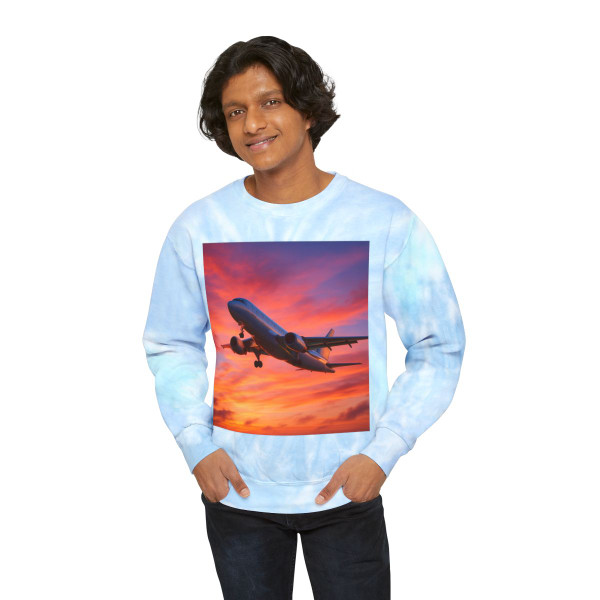 Skyward Bound - Unisex Tie-Dye Sweatshirt Skyward Bound - Unisex Tie-Dye Sweatshirt