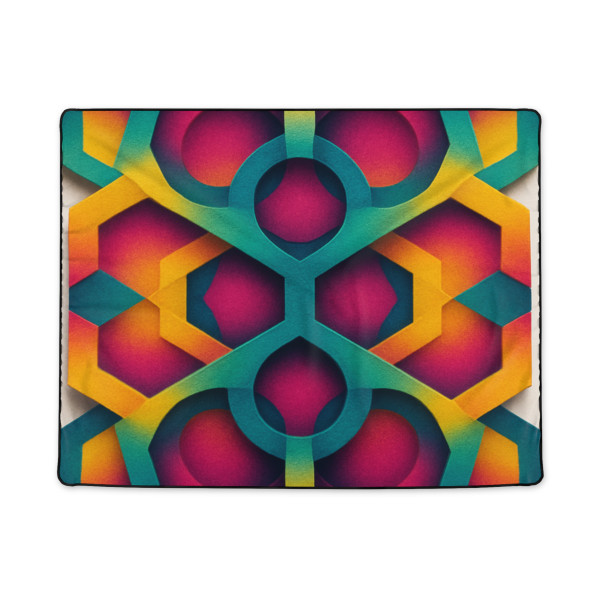 Kaleidoscope Harmony - Polyester Blanket