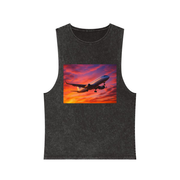 Skyward Bound - Unisex Stonewash Tank Top Skyward Bound - Unisex Stonewash Tank Top