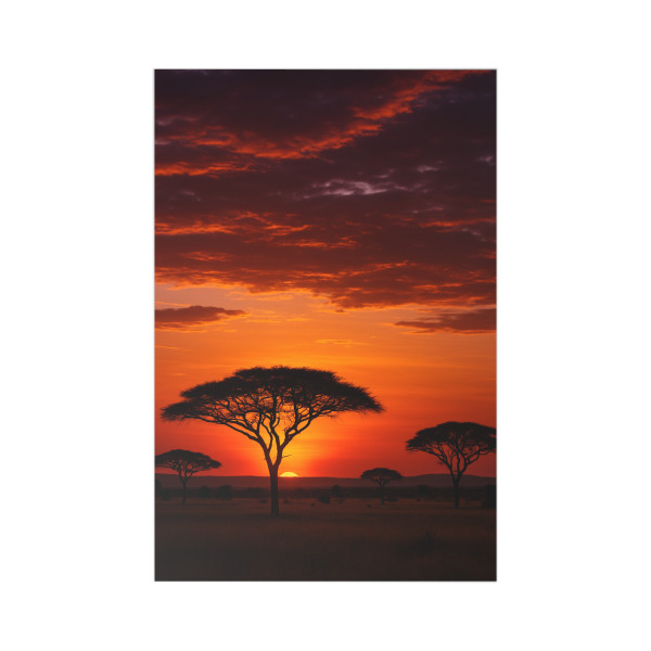Savanna Sunset Harmony - Postcards (7 pcs)