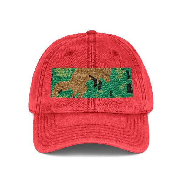 Whimsical Fox Tails - Vintage Cap (Embroidery) Whimsical Fox Tails - Vintage Cap (Embroidery)