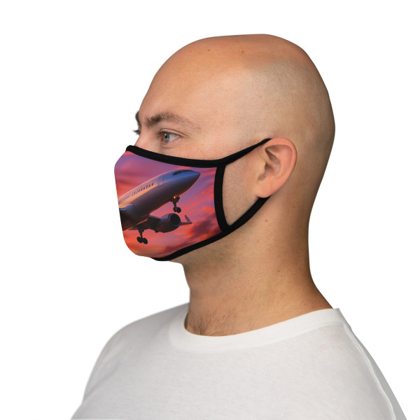 Skyward Bound - Fitted Polyester Face Mask