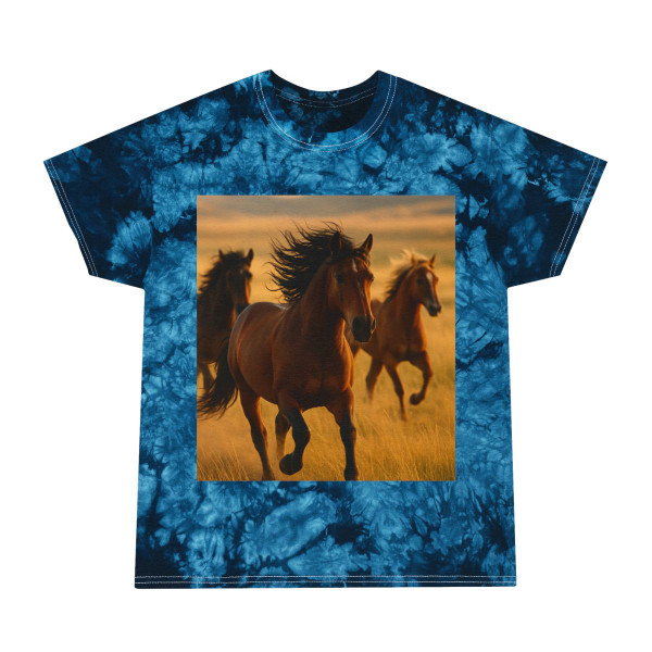 Whispering Winds of the Prairie - Tie-Dye Tee, Crystal