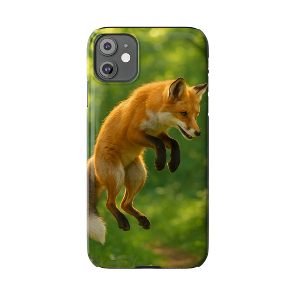 Whimsical Fox Tails - Slim Phone Cases