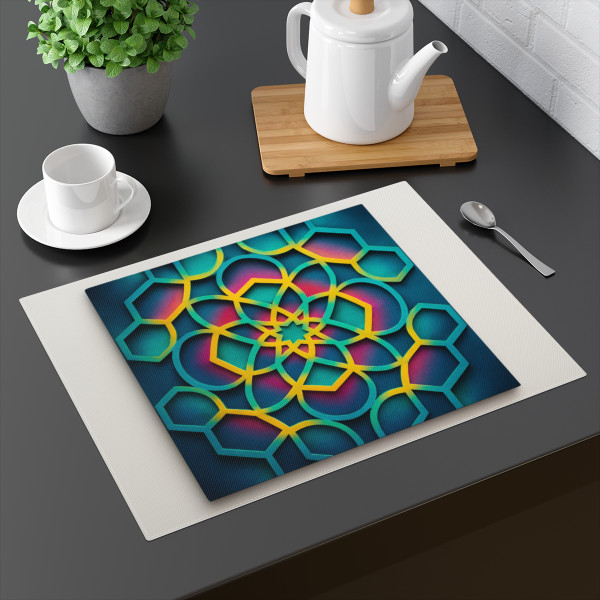 Kaleidoscope Harmony - Placemat, 1pc