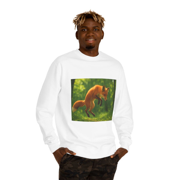 Whimsical Fox Tails - Unisex Crew Neck Sweatshirt Whimsical Fox Tails - Unisex Crew Neck Sweatshirt