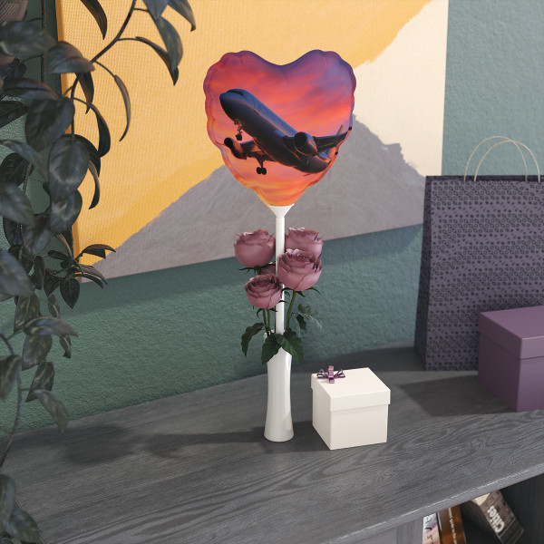 Skyward Bound - Balloons (Round and Heart-shaped), 6"