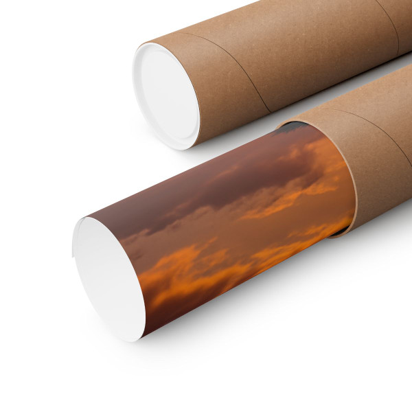 Savanna Sunset Harmony - Matte Horizontal Posters
