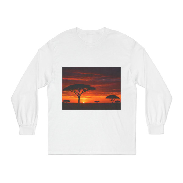 Savanna Sunset Harmony - Unisex Classic Long Sleeve T-Shirt Savanna Sunset Harmony - Unisex Classic Long Sleeve T-Shirt