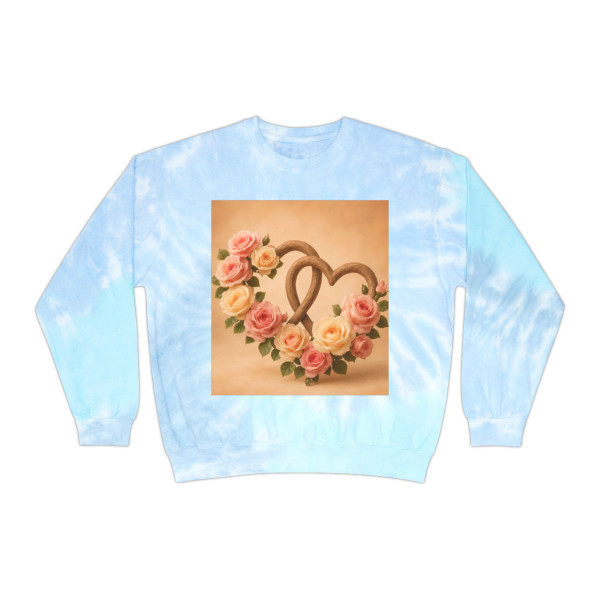 Enduring Love Blossoms - Unisex Tie-Dye Sweatshirt Enduring Love Blossoms - Unisex Tie-Dye Sweatshirt