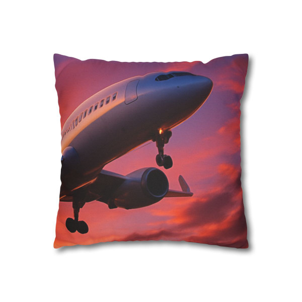 Skyward Bound - Spun Polyester Square Pillowcase