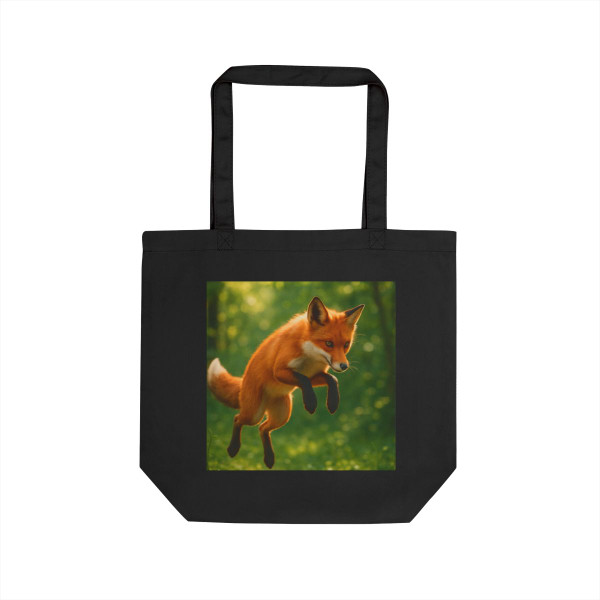 Whimsical Fox Tails - Eco Tote Bag Whimsical Fox Tails - Eco Tote Bag