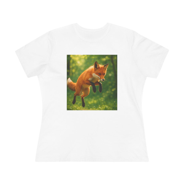 Whimsical Fox Tails - Women's Cotton Tee Whimsical Fox Tails - Women's Cotton Tee