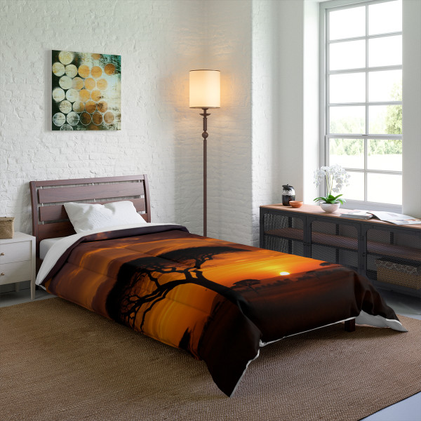 Savanna Sunset Harmony - Comforter
