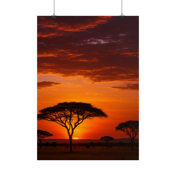 Savanna Sunset Harmony - Posters (EU)