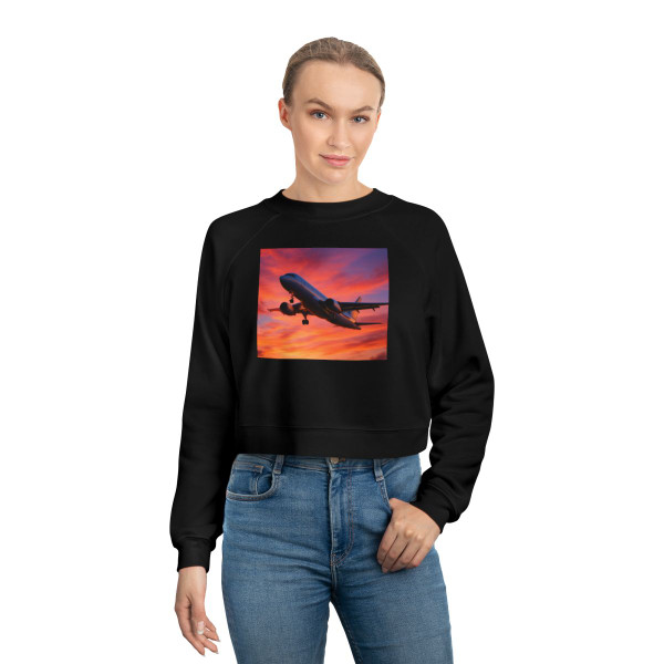 Skyward Bound - Women's Cropped Fleece Pullover Skyward Bound - Women's Cropped Fleece Pullover