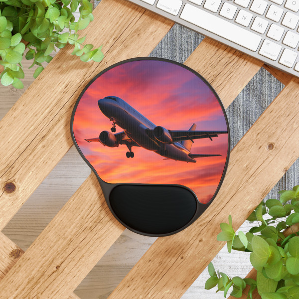 Skyward Bound - Mouse Pad With Wrist Rest
