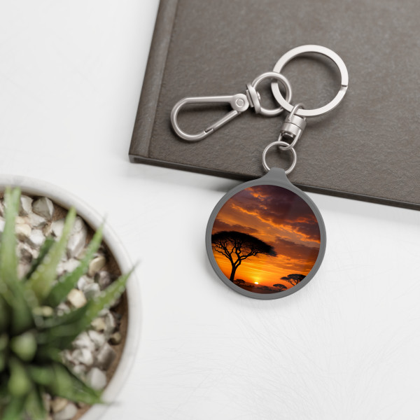 Savanna Sunset Harmony - Keyring Tag
