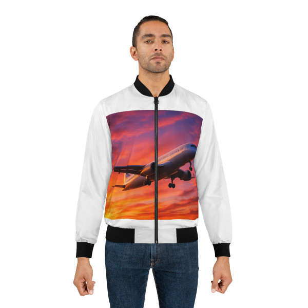 Skyward Bound - Men's Bomber Jacket (AOP) Skyward Bound - Men's Bomber Jacket (AOP)