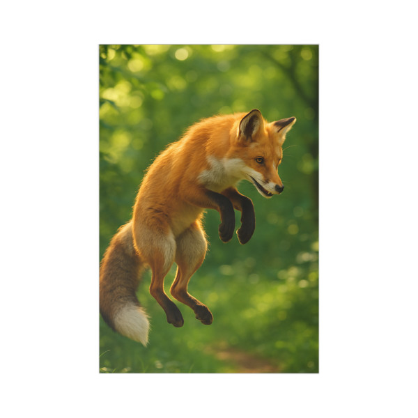 Whimsical Fox Tails - Postcards (7 pcs)