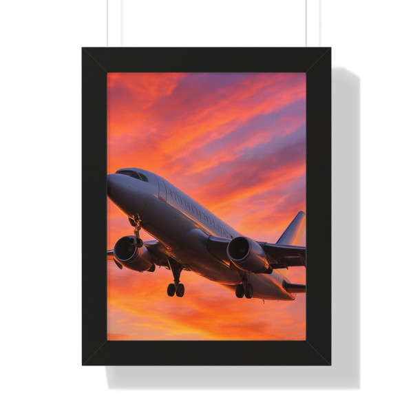 Skyward Bound - Framed Vertical Poster