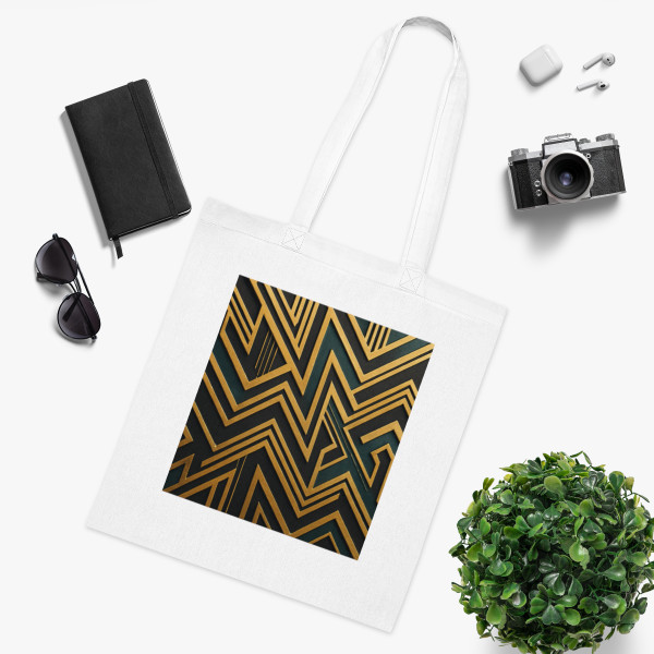 Opulent Geometry - Cotton Tote
