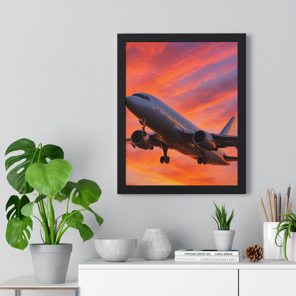 Skyward Bound - Vertical Framed Poster