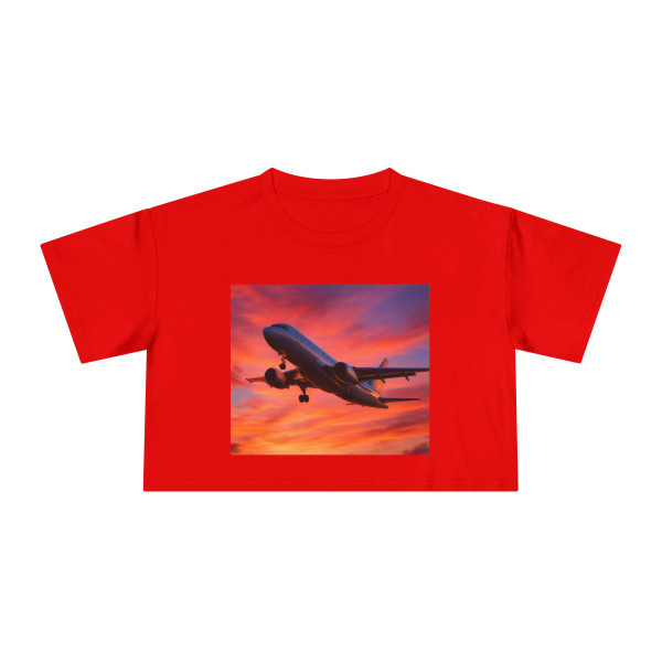 Skyward Bound - Women's Crop Tee