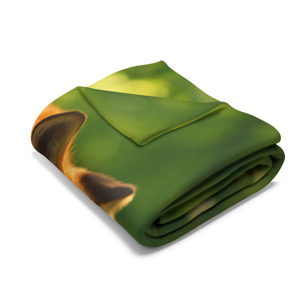 Whimsical Fox Tails - Arctic Fleece Blanket