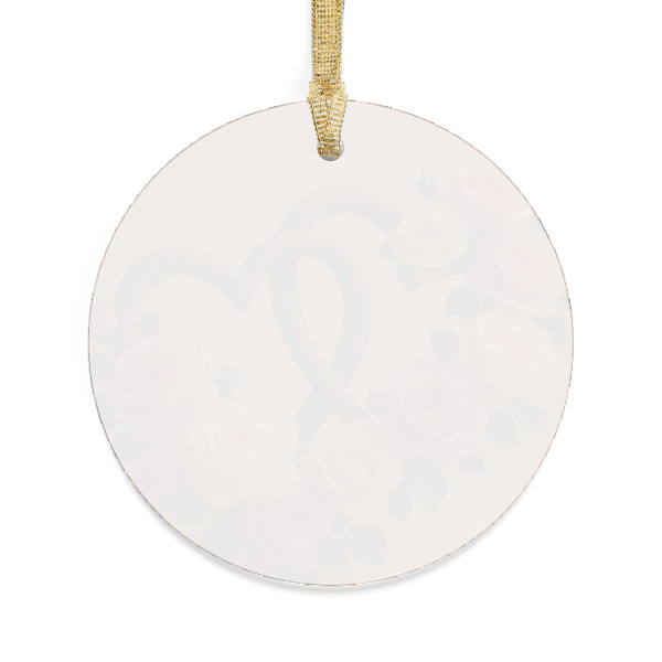 Enduring Love Blossoms - Acrylic Ornaments