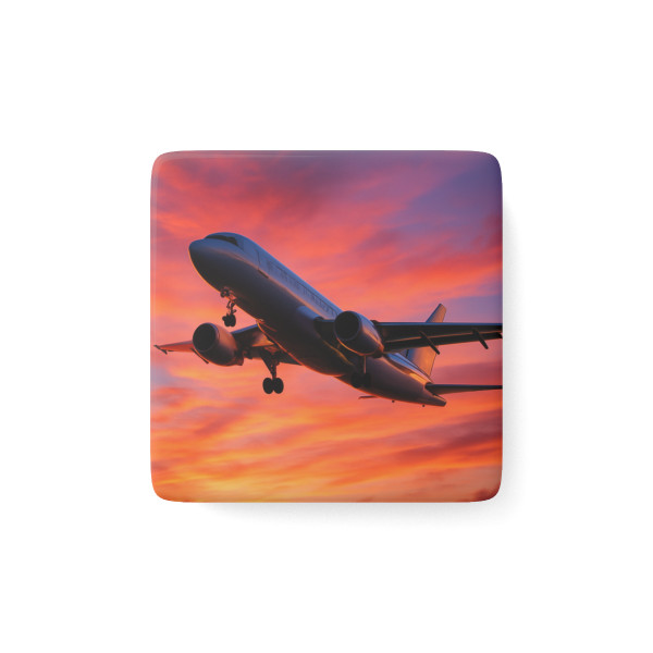 Skyward Bound - Porcelain Magnet, Square