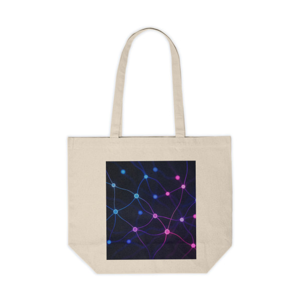 Digital Mindscape - Canvas Shopping Tote Digital Mindscape - Canvas Shopping Tote