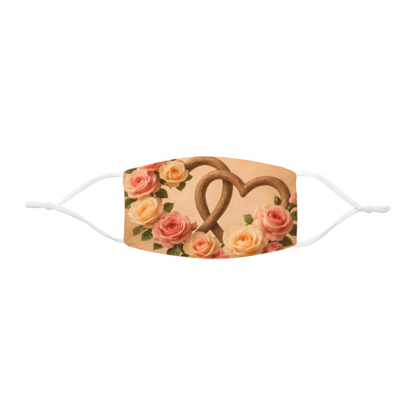 Enduring Love Blossoms - Snug-Fit Polyester Face Mask Enduring Love Blossoms - Snug-Fit Polyester Face Mask