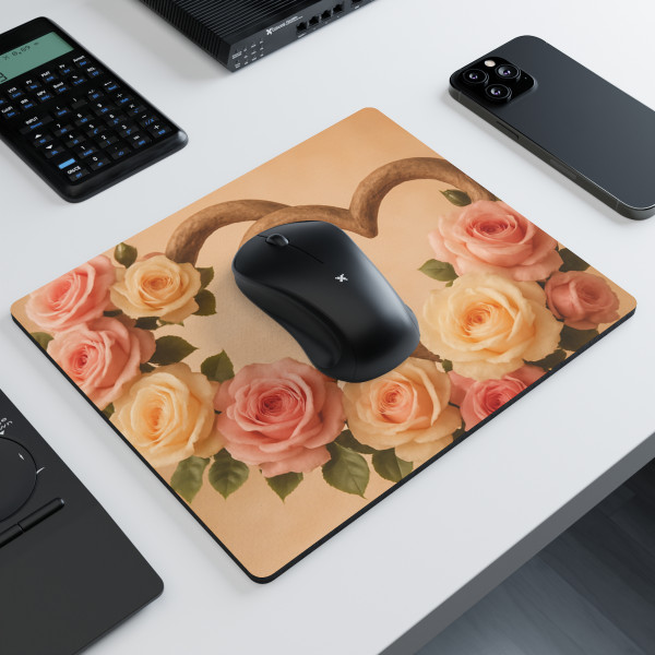 Enduring Love Blossoms - Rectangular Mouse Pad