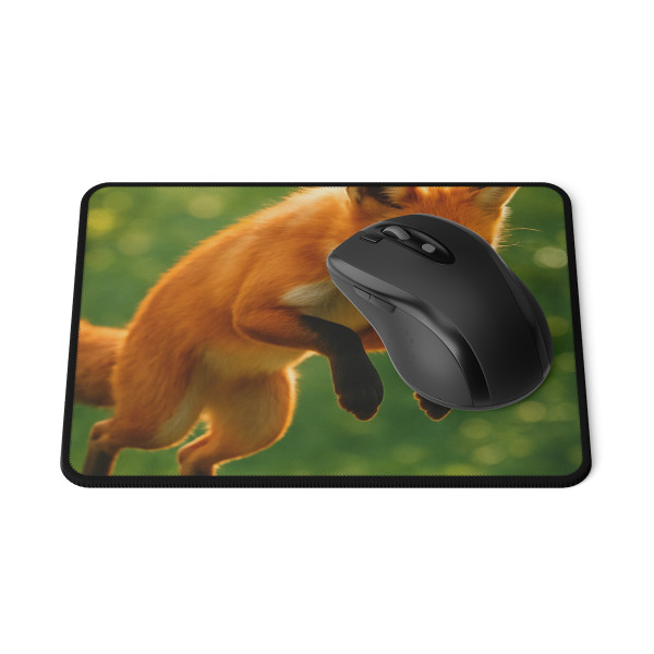 Whimsical Fox Tails - Non-Slip Gaming Mouse Pad