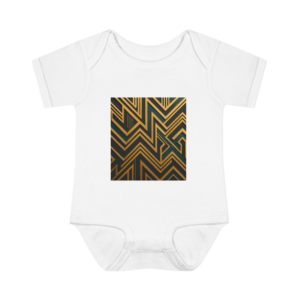 Opulent Geometry - Infant Baby Rib Bodysuit Opulent Geometry - Infant Baby Rib Bodysuit