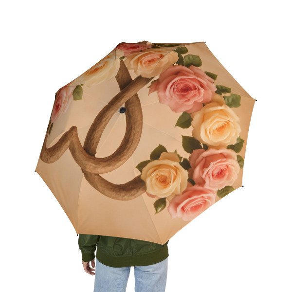 Enduring Love Blossoms - Semi-Automatic Foldable Umbrella