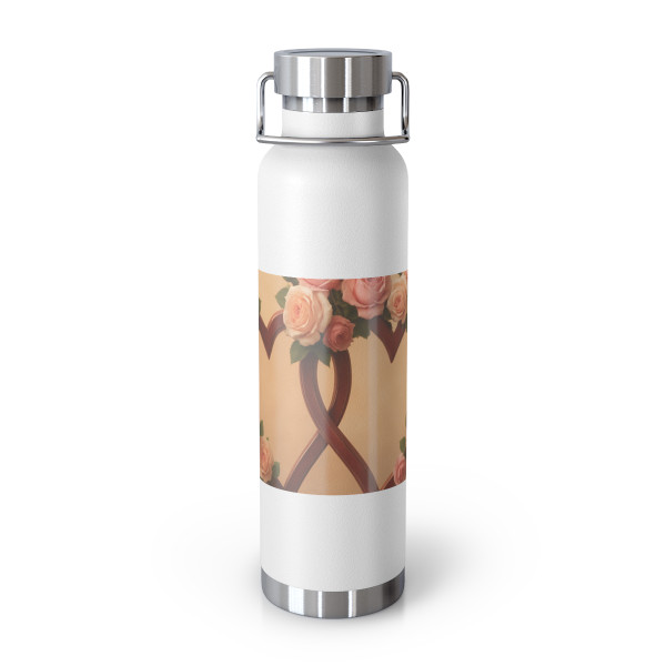 Enduring Love Blossoms - Copper Vacuum Insulated Bottle, 22oz