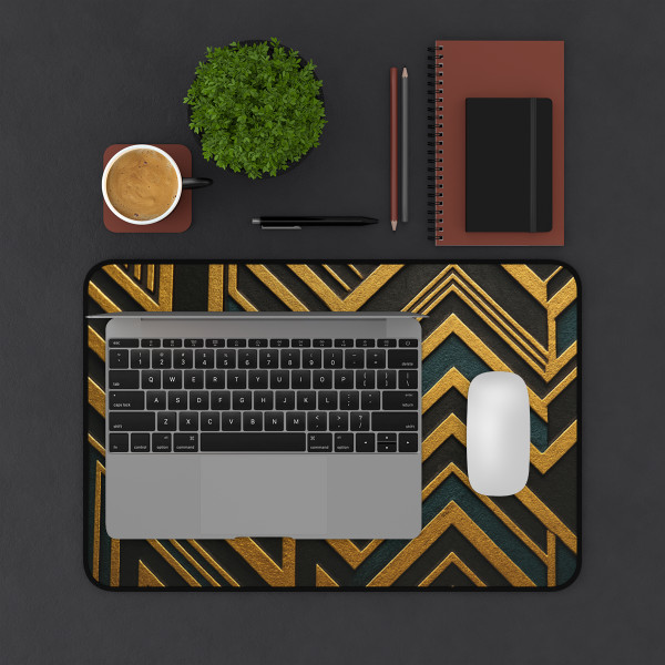 Opulent Geometry - Desk Mat