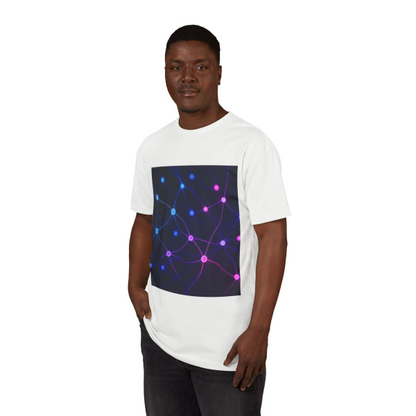 Digital Mindscape - Unisex Sueded T-Shirt Digital Mindscape - Unisex Sueded T-Shirt