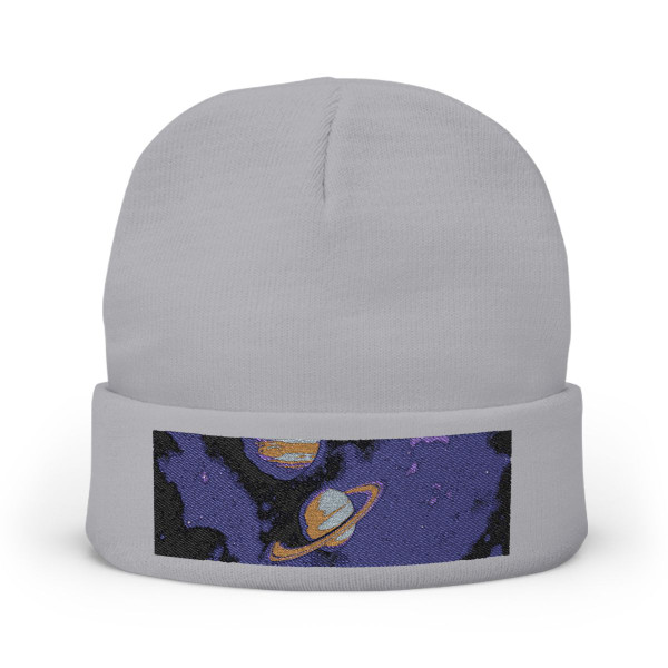 Celestial Convergence - Knit Beanie (Embroidery)