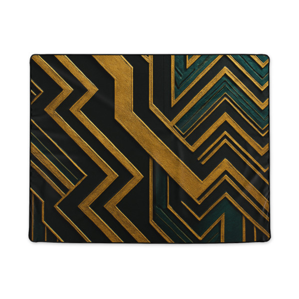Opulent Geometry - Polyester Blanket